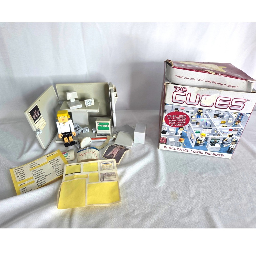 The Cubes Set, Ann Office Worker Action Figure Playset